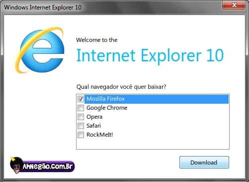 internet explorer 10 download