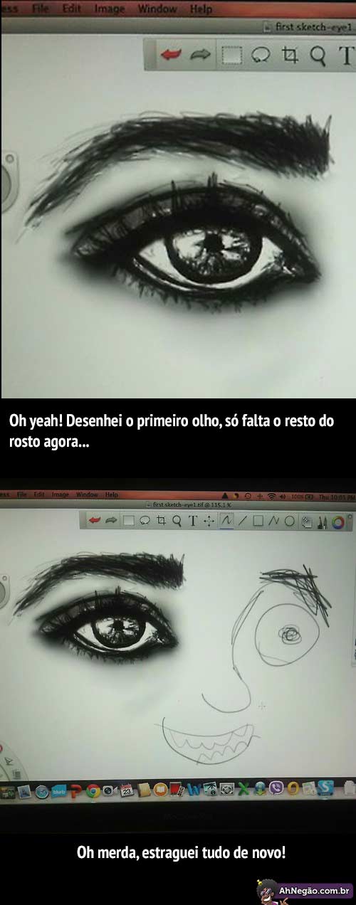 Desenhos - Ah Negão!